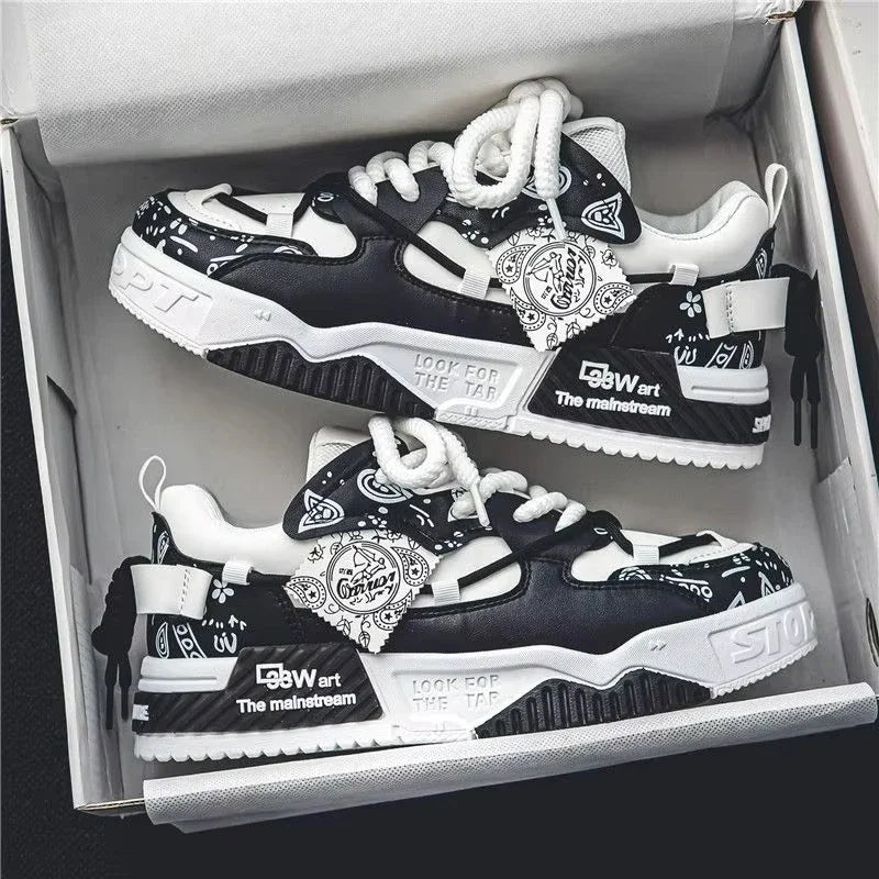Black Men Sneakers / 44