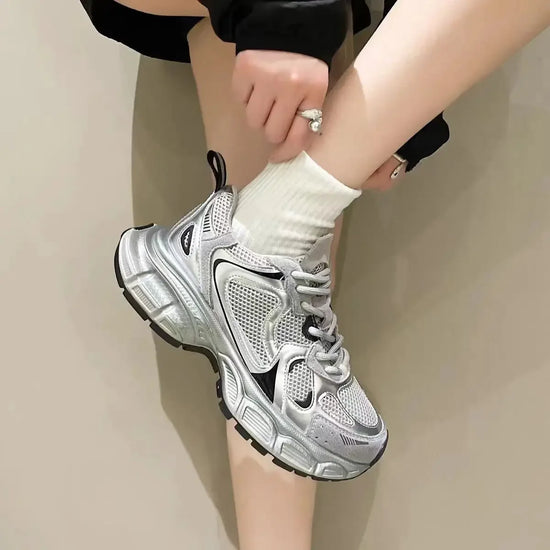 Women's Sneakers Shoes Spring Autumn Korean Vulcanized Shoe Y2k Fashion 2025 Trends Light Original Aesthetic 39 Ladies Footwear