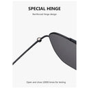 TAGHezekiah Danish Design Sunglasses Men L8804 Ultralight titanium Sunglass Women 2025 Outdoor Driving UV400 Square Sun Glasses
