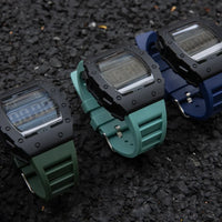 Watches For Man Fashion Sport Stopwatch Alarm Clock Silicone Strap Multifunctional Waterproof Fitness LED Electronic Watch