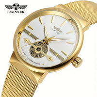 Men's fully automatic mechanical watch, waterproof, high-end business, light luxury, perfect as a holiday gift for men