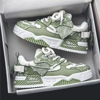 Men Sneakers Outdoor Casual Shoes Fashion Spring Breathable Vulcanized Shoes Comfortable Walking Shoe Platform Lace Up Men Shoes