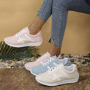 Sneakers Women New Sports Shoes Women's Small White Shoes Fashion Round Toe Lace Up Comfortable Lightweight Running Shoes