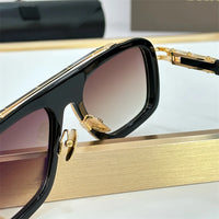 DILTA LXN-EVO DTS403  Luxury Designer Pilot Sunglasses for Women Fashion UV400 Outdoor Double Bridge lunette soleil femme