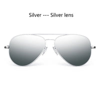 RE Sunglasses Man USA Army Military Aviation Pilot Sunglasses Glass Lens Woman Luxury Brand Retro Titanium Frame High Quality