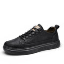 Classic Men's Sneakers Platform Slip on Casual Shoes for Men Leather Sneakers New Comfort Flat Shoes Spring Men's Loafers Shoes