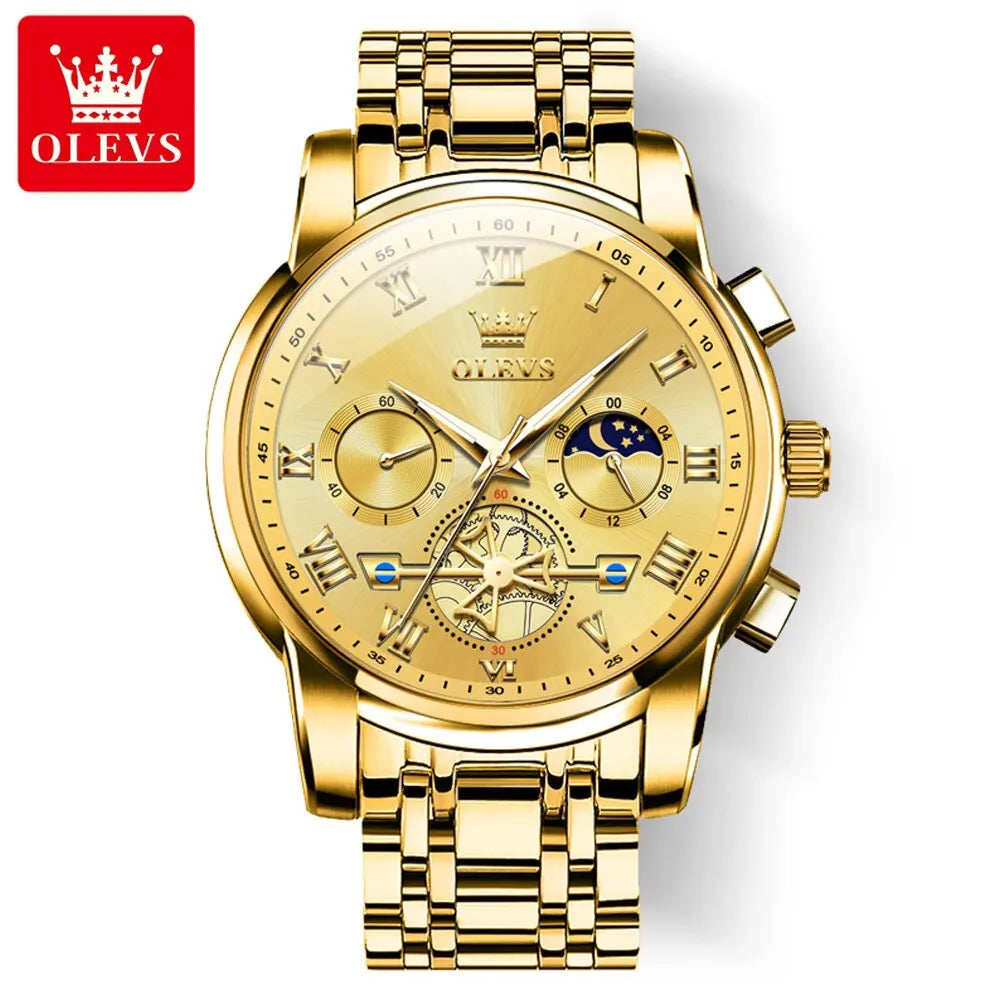 All gold / No