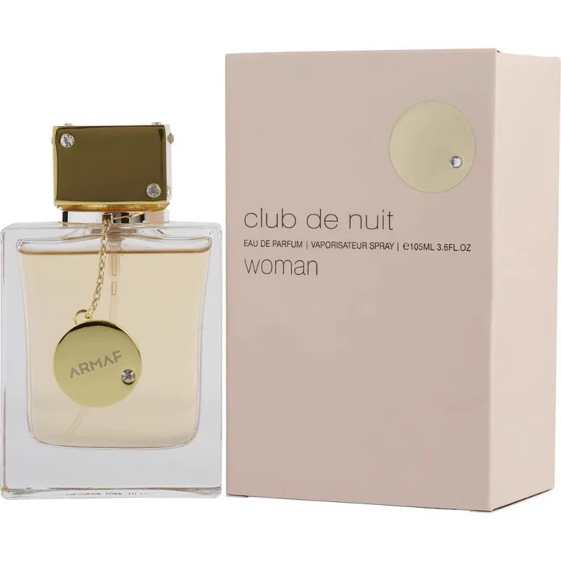 Club De Nuit Intense Man 3.6oz Eau De Parfum Long Lasting Woody Spicy Fresh Unisex Cologne for Men and Women