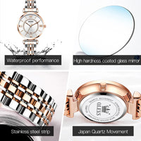 OLEVS 6892 Original Fashion Watches for Women Elegant Female Classic Clock Luxury Ladies Quartz Wristwatches