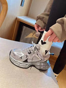 Women's Sneakers Shoes Spring Autumn Korean Vulcanized Shoe Y2k Fashion 2025 Trends Light Original Aesthetic 39 Ladies Footwear