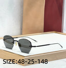 OATMAN Luxury Hexagonal No Frame Sunglasses Premium Alloy Business Elegant Handcrafted Designer Inspired Minimalist