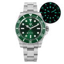 Watchdives WD1680Q V2 Men Watch VH31 Sweep Second Quartz Movement AR Sapphire Luminous BGW9 20Bar Waterproof Steel Wristwatches