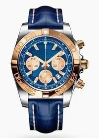 Modern Sophisticated Updated Mens Chronograph Quartz Watches Rustproof Premium High Grade Steel Band Multi Function Stopwatch
