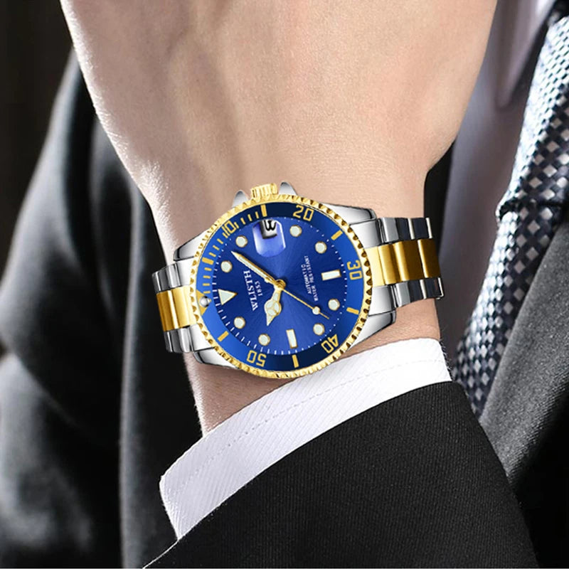 Original Hot Sale Automatic Mechanical Watch for Men Luxury Waterproof Luminous Wristwatch Mechanical Wristwatches Automatic