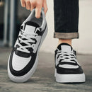 Men's Sneakers Platform Casual Shoes Soft Non Slip Running Shoes Trend Lightweight Flat Shoe Lace-up Shoes for Men Tenis Hombres
