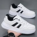 Leather Sneakers For Men Trend Casual Sports Skateboarding Shoes Plus Big Size 50 51 52 Factory direct sales