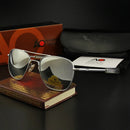 AO Pilot Sunglasses Men Top Quality Brand Designer AGX Tempered Glass Lens Sun Glasses Male