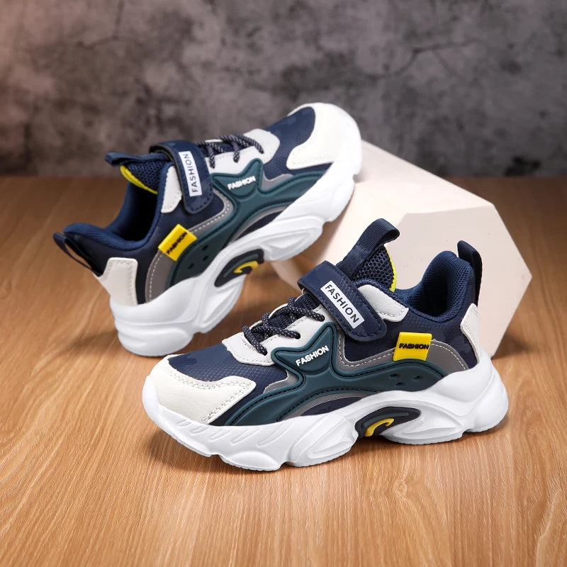 Kids Sneakers Casual Sports Shoes for Children Lightweight Comfortable Walking Running Shoes Boys Gym Trainers Trendy  Shoes Kid