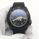 Men's Black New Brushed Waterproof Watch, AR Sapphire Glass,  Automatic Mechanical Business Fashion Watch