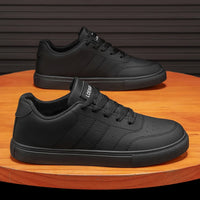 Men's Classic Casual Sneakers | Minimalist Lace-Up Skate Shoes