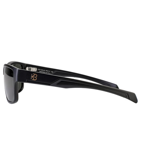 BUNVICK Polarized HD Genuine Glass Sunglasses for Men and Women, Italian Design, Anti-Glare,UV400,Corning True Glass Lenses