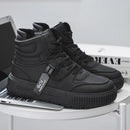 New Fashion Men's Sneakers Soft Comfortable Non Slip Wear Resistant Sole Daily Casual Men Shoes Preppy Winter Skate Ankle Boots