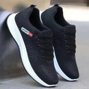 2025 Summer New Sneakers Shoes for Men Lightweight Breathable Running Walking Male Footwear Soft Sole Lace-up Running Shoes