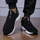New Men's Sneakers Thick Sole Comfortable Casual Shoes Lightweight Breathable Fashion Running Shoes Luxury Male Tenis Masculino