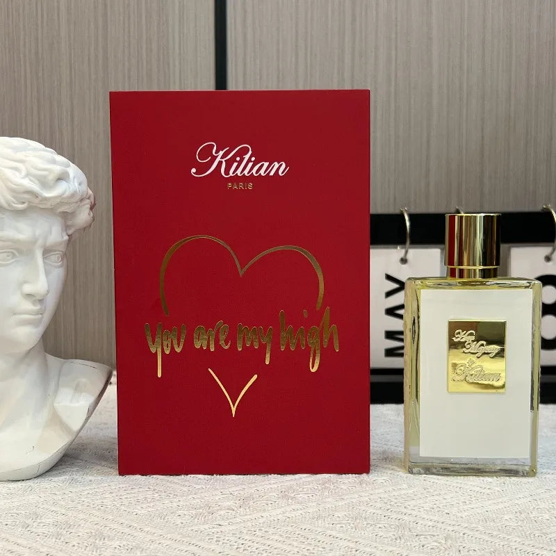 Luxury Unisex Perfume 50ml Floral Chypre Fragrance Peach Rum Rose Cedar Papyrus Long Lasting Elegant Sweet Warm Scent