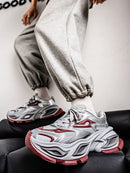 Low-Top Thick Platform Man Casual Sneaker Spring and Autumn Designer Trend 2025 Comfortable High Quality Sports Shoes for Men