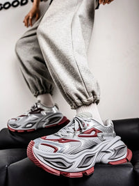 Low-Top Thick Platform Man Casual Sneaker Spring and Autumn Designer Trend 2025 Comfortable High Quality Sports Shoes for Men