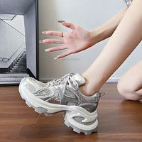 Athletic Woman Footwear 2025 New Sneakers Sports Designer Luxury Vulcanized Shoe Trends On Sale Mesh Breathable Shoes for Women
