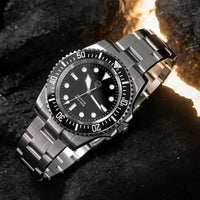 Watchdives WD1680Q V2 Men Watch VH31 Sweep Second Quartz Movement AR Sapphire Luminous BGW9 20Bar Waterproof Steel Wristwatches