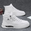 Male Sneakers High-top Loafers Skateboard Sports and Leisure Shoes for Men Men's Sneakers Non-Slip Soft and Comfortable New