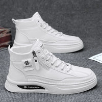 Male Sneakers High-top Loafers Skateboard Sports and Leisure Shoes for Men Men's Sneakers Non-Slip Soft and Comfortable New