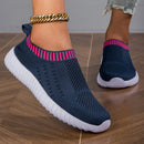 Women Sneakers Flat Bottomed Outdoor Casual Sports Single Shoes Comfortable Summer Mesh Lightweight Vulcanized Walking Shoes