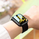 Simple Digital Watches for Women Men Waterproof Sports Silicone Band LED Watch Casual Fashion Electronic Clock Couple Watch Gift