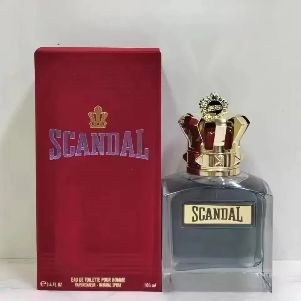 80ml/100ml Men's Eau De Parfum Long Lasting Oriental Woody Fragrance with Vetiver Tonka Leather Sandalwood for Elegant Appeal