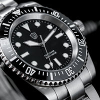 Watchdives WD1680Q V2 Men Watch VH31 Sweep Second Quartz Movement AR Sapphire Luminous BGW9 20Bar Waterproof Steel Wristwatches