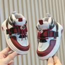 Kid Sneakers School High-top Causal Sports Shoes for Boy Non-slip Spring Autumn Children Fashion Girls Chunky Basketball Shoes