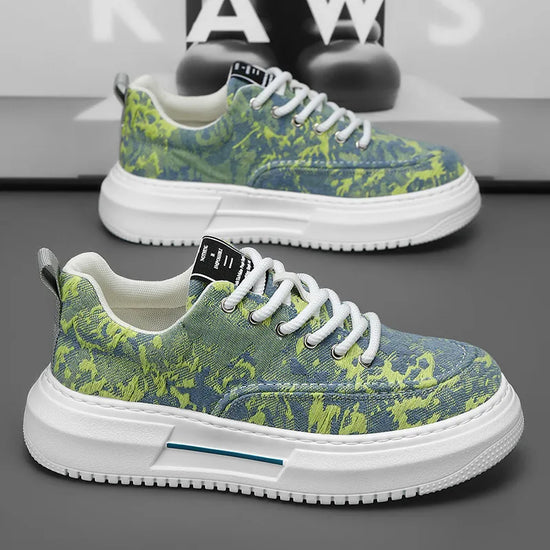 2025 Sneakers For Men Breathable Non-Slip Sport Shoes Male Fashion Casual Platform Shoes Comfortable Outdoor Running Shoes