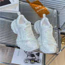 Sneakers Sport Casual Fashionable Customized Design Shoes Footwear Factory Cost Shiny 2024 Women Shoe