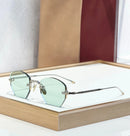 OATMAN Luxury Hexagonal No Frame Sunglasses Premium Alloy Business Elegant Handcrafted Designer Inspired Minimalist