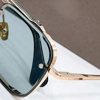 Mach Six Fashion Female Women Sunglasses Pilot Metal Alloy Shades Classic Eyewear Male Men Sunglasses Outdoor for Trval