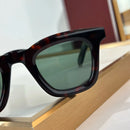 JMM LECLAIR  Sunglasses Men Fashion Travel Sunglasses Square Thick Acetate Popular Luxury Brand Women's Sunglasses in Trend
