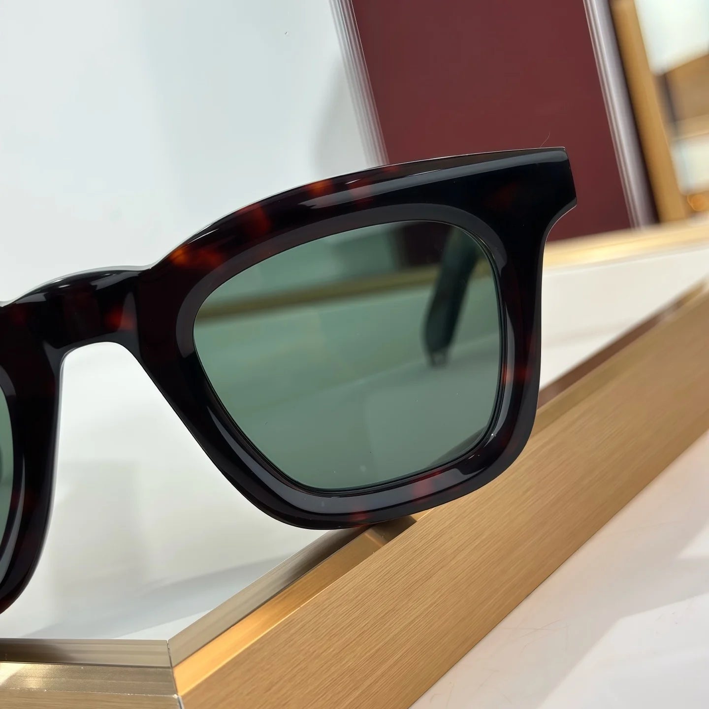 JMM LECLAIR  Sunglasses Men Fashion Travel Sunglasses Square Thick Acetate Popular Luxury Brand Women's Sunglasses in Trend