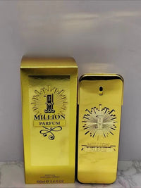 100ml Unisex  Brand Gold Million Long Lasting Fresh Floral Woody Fragrance Eau de Parfum Body Spray Charm Perfume