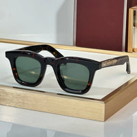 JMM LECLAIR  Sunglasses Men Fashion Travel Sunglasses Square Thick Acetate Popular Luxury Brand Women's Sunglasses in Trend