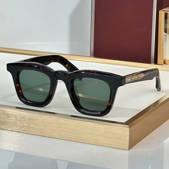 JMM LECLAIR  Sunglasses Men Fashion Travel Sunglasses Square Thick Acetate Popular Luxury Brand Women's Sunglasses in Trend
