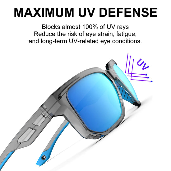 Suukaa Brand Polarized Sunglasses UV400 Protection for Men and Women Outdoor Hunting Fishing Driving Bicycle Sunglasses